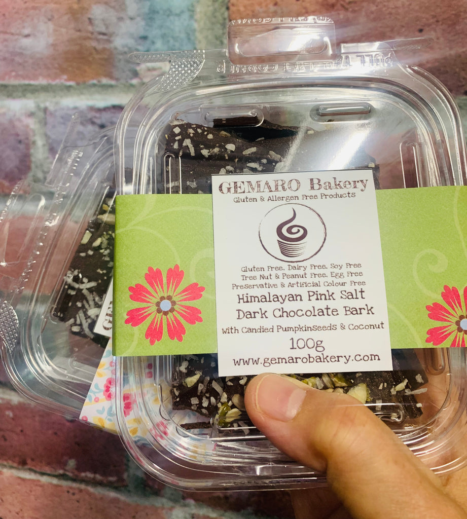 Dark Chocolate Bark - with Himalaya Pink Salt