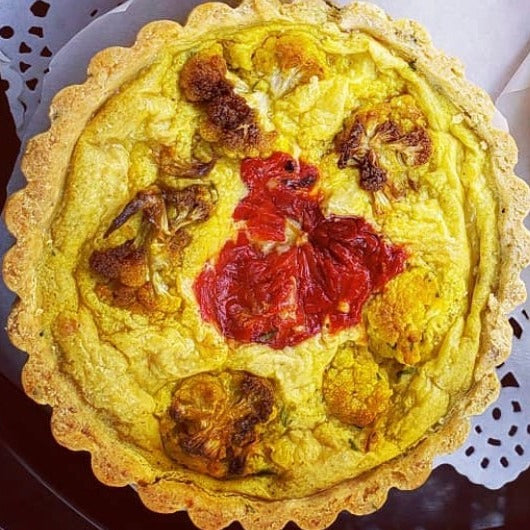 Quiches Eggless (contain soy) 4.5" Frozen - Store Pick Up or Local Delivery within 6km Radius