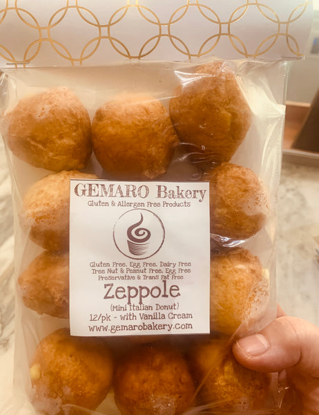 Zeppole (Mini Italian Donut) 12/pk - Frozen (Store pick up or local delivery within 6km)