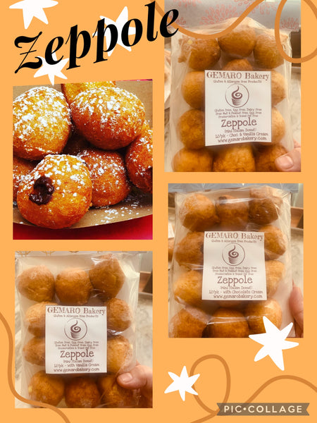 Zeppole (Mini Italian Donut) 12/pk - Frozen (Store pick up or local delivery within 5 km)