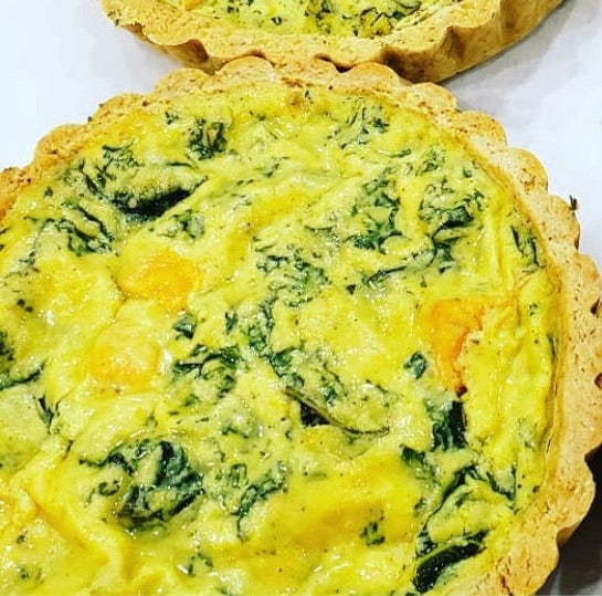Vegan Quiches (contain soy) 4.5" (Frozen) Store Pick Up or Local Delivery within 6km Radius